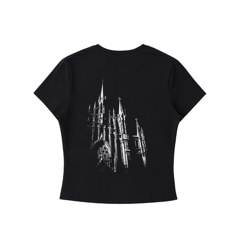 crewneck 5olace logo tee